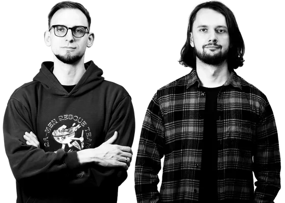 Robert Laszczak and Miłosz Smółka, founders of Three Dots Labs