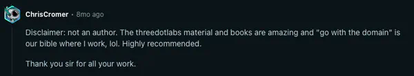 DDD Bible testimonial