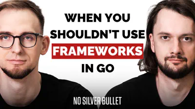 When you shouldn’t use frameworks in Go